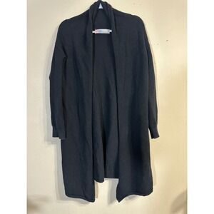 Long Knit Cardigan Open Front Duster Sweater Cozy Comfy Womens Size‎ L